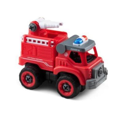 Imagem de Caminhão De Bombeiros Esguicho City Machine Multikids