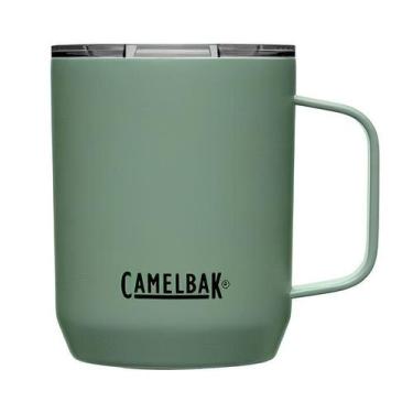 Imagem de Caneca Térmica Camp Mug Camelbak Tampa 350ml Aço Inox VERDE - Nautika