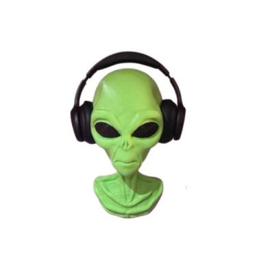 Imagem de Suporte Alienígena para Headset de Parede  Porta Fone Gamer Decorativo