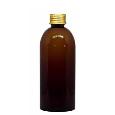 Imagem de Kit 15 Frascos Pet Âmbar 500ml com Tampa de Alumínio para Refil - - Em