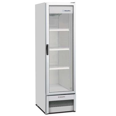 Imagem de Expositor Vertical VB28R Metalfrio Refrigerador de Bebidas Branco 324 Litros VB28R 220v
