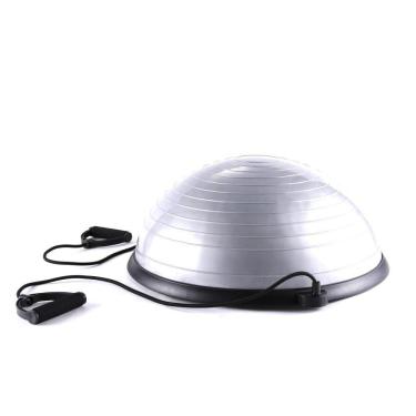 Imagem de Meia bola cinza com alças WCT Fitness 555551113