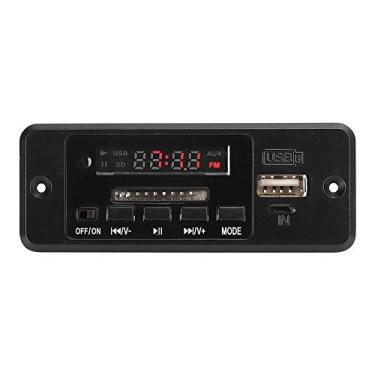 Imagem de Tgoon Placa decodificadora MP3 fácil de usar, amplificador de potência de modo de linha 3W2, placa de decodificação MP3 ABS para volume