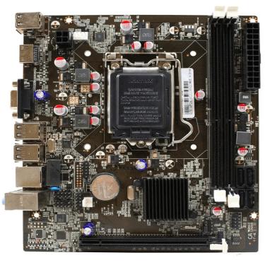 Imagem de Placa Mae Lga 1155 Intel H61 Isync Core I3, I5 E I7