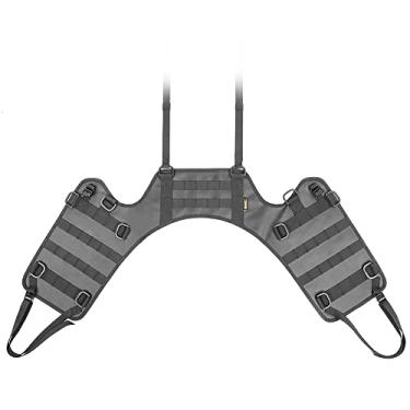 Imagem de Qudai Base de bolsa lateral para banco traseiro de motocicleta Acessório de motor portátil Universal Motorcross Base de bolsa lateral traseira Motor Base de bolsa traseira Sela