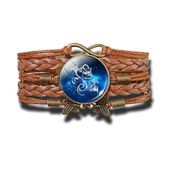 Imagem de Pulseira Signos Áries, Touro, Gêmeos, Câncer, Leão, Virgem, Libra, Escorpião, Sagitário, Capricórnio, Aquário, Peixes (Aquário)
