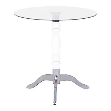 Imagem de Mesa Apoio Grecia 70, Arte Móveis Design & Interiores, Laca Branca