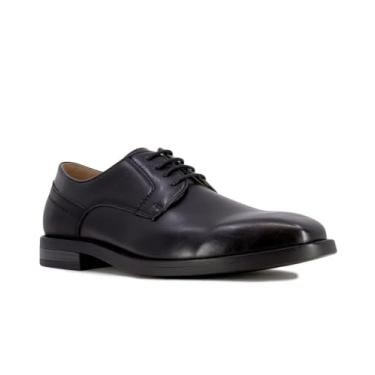 Imagem de NINE WEST Sapato social masculino Oxford sapato formal com cadar o sapato masculino empresarial Derby, Divakar Preto, 10.5