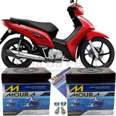 Imagem de Bateria Biz 125 Motocicleta Biz 125 Ex 2011 À 2015 Moura
