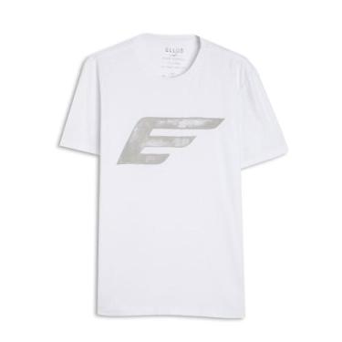 Imagem de Camiseta Ellus Fine Easa Maxi Easa Classic Masculina Branca