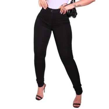 Imagem de Calça Feminina Cintura Alta Elastano Confortável - Patria Brasil Jeans