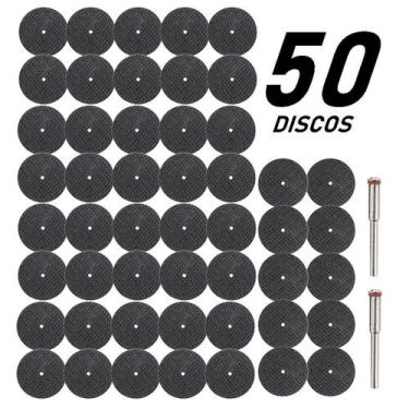 Imagem de 50x Disco Reforçado 32mm De Cortar P/ Micro Retifica Dremel - E-San