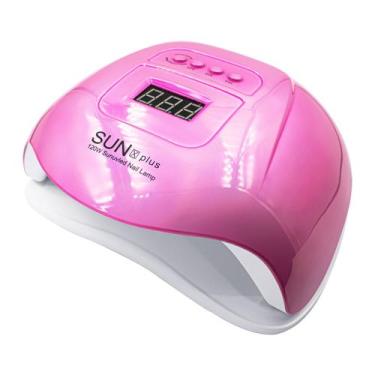 Imagem de Cabine SUN X Plus Led Uv 120W 36 Leds Unhas Gel Polygel Esmaltes, Rosa