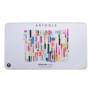 Imagem de Lápis de Cor Aquarelável Artools Aquarell C/ 60 Cores 688848