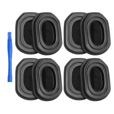 Imagem de BJKing Pacote Com 4 Almofadas De Gel Para Fones Ouvido Eletrônicos Walker Razor Slim, Alta Densidade Redução Ruído, Copos Reposição, Série Xcel/Protetor Auricular Passivo, Preto