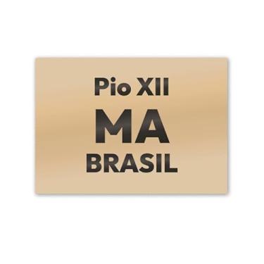 Imagem de Imã de Geladeira Pio XII Maranhão MDF 8x5 para Recordar