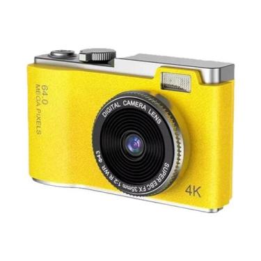 Imagem de Câmera Digital HD De 64MP Com Foco Automático E Tela De 2,4 Polegadas 