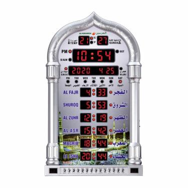 Imagem de Relógio de parede Relógio de mesa simples com display LED e calendário