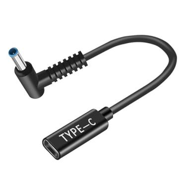 Imagem de Artilits - Adaptador de CC USB C macho para fêmea de 4,5 x 3,0 mm, adaptador de CC de 19,5 V fabricado para HP Stream 11 Pro G3 / Stream 11 Pro G4 EE/Chromebook 11 EE G2 G3 G4 /Spectre x360 x2