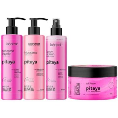 Imagem de Kit Banho Premium Labotrat Pitaya Completo 4 Produtos C/ Body Splash C