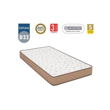 Imagem de Colchão D33 88x188x14 - Lateral Bege PREMIUM - Lord Colchões