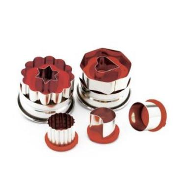 Imagem de Conjunto De Forminhas Com Aplicador 5 Peças - Hercules