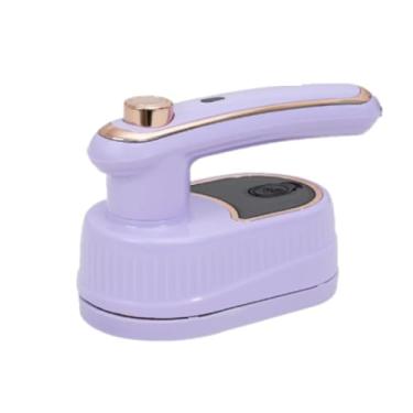 Imagem de Mini Ferro Portatil De Passar Roupa Vapor Para Viagem Elétrico Pequeno 110v E 220v Alta Temperatura(Roxo)