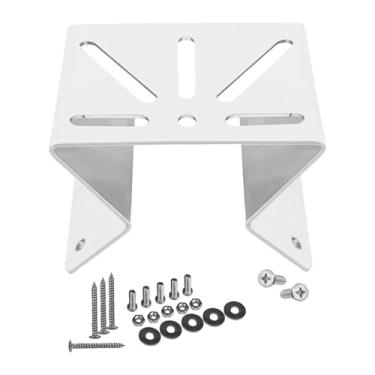 Imagem de KiBcsLic Suporte de canto metálico para câmera, suporte de canto para parede externa, adaptador profissional para de câmeras de vigilância para uso