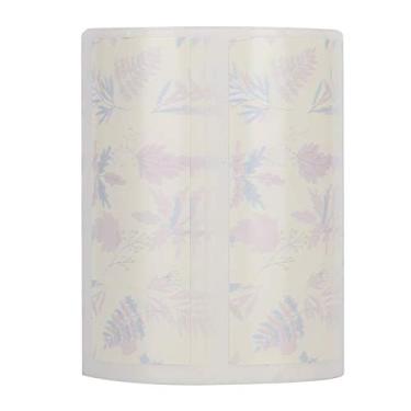 Imagem de Etiqueta térmica de papel com padrão de folha para impressão de adesivo durável à prova d'água à prova de óleo, resistente a arranhões para remessa, embalagem, material de