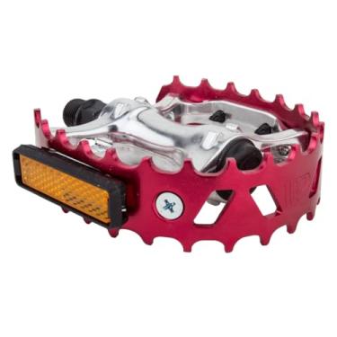 Imagem de Pedais Black Ops BMX 747 Bear Trap, Vermelho, 9/16"