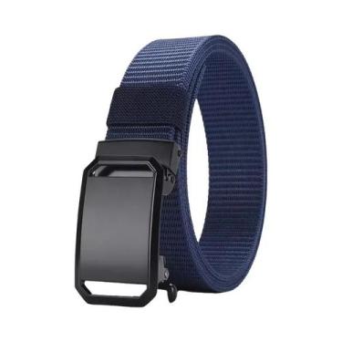 Imagem de Cinto Tático Multifuncional De Lona Masculino, Fivela Automática, Casu