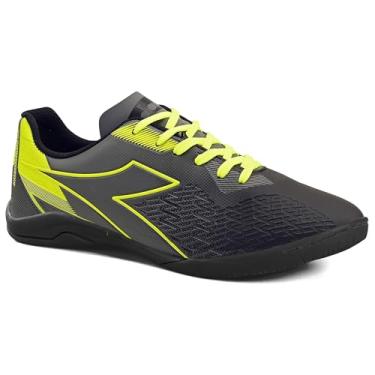 Imagem de TENIS DIADORA MONDIALE III INF FSAL PRETO/CINZA/AMARELO NEON TAMANHO 29