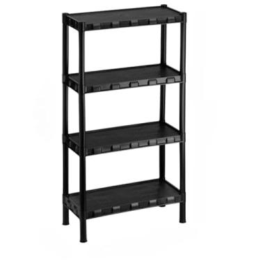 Imagem de Estante com Prateleira Organizadora de Plástico Modular Multiuso para Cozinha Quarto Livros