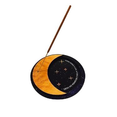 Imagem de Porta-Incenso Incensário - Lua - 10,5 X 10,5 Cm