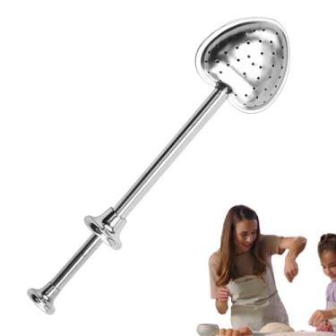 Imagem de Coador De Chá | Coador com Malha de Aço Inoxidável,Infusor Para Preparo De Chá | Para Trabalho, Casa, Viagem, Acampamento, Churrasco E Apartamento