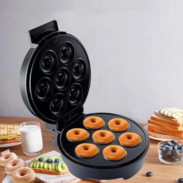Imagem de Mini Máquina de Fazer Donuts Rosquinhas Confeitaria 110v (Preto)