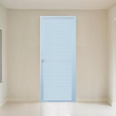 Imagem de Porta Lambri 1 Folha 80x215cm Fábrica do Alumínio