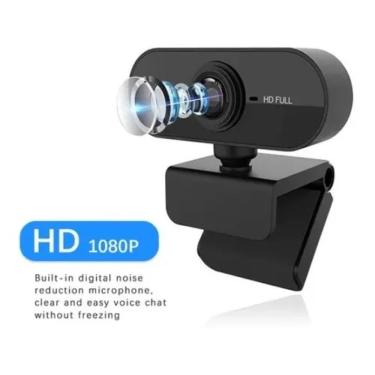 Imagem de Webcam Para Pc Notebook Tv Jogos Celular Full Hd E Microfone