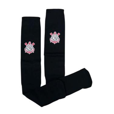 Imagem de Meião Infantil Corinthians Preto Oficial