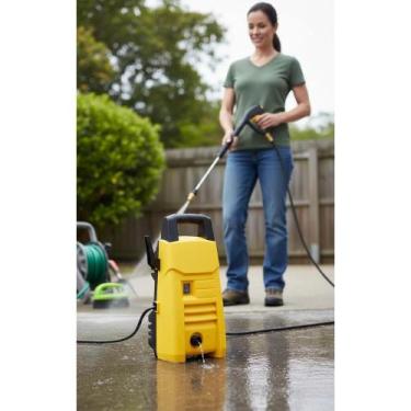 Imagem de Lavadora Alta Pressão 1300W Amarela 220V Poderosa - Congratulations St