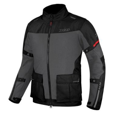 Imagem de Jaqueta Masculina X11 Adventure Preto Cinza Ventilada Parca, P