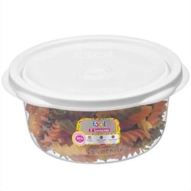 Imagem de Pote Redondo Cores 620ml - 110-6 - Sanremo Pote Redondo 620ml Sanremo 