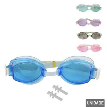 Imagem de ÓCULOS DE NATAÇÃO INFANTIL - PLÁSTICO E SILICONE cor: verde - TGS, Ver