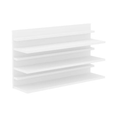 Imagem de Sapateira 3 Prateleiras Suspensa Em Mdf - Natural