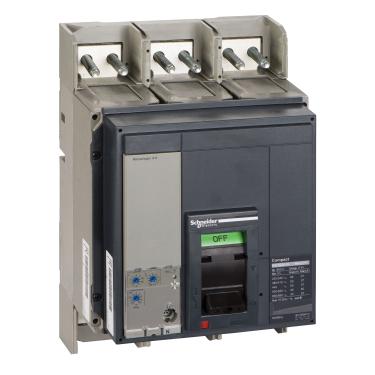 Imagem de Disjuntor Tripolar 1600A Fixo Mic. 2.0 NS1600N – Schneider