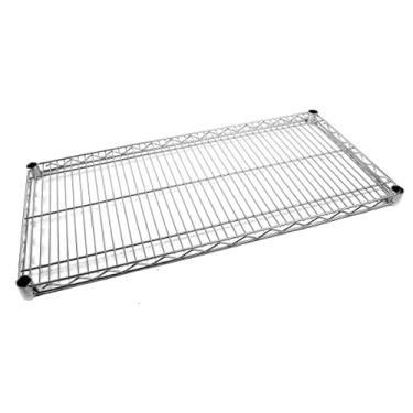 Imagem de MEMBER'S MARK - Prateleira de Aço Cromado Aramado - 1 Prateleira - Estilo Moderno - Prateleira de Suporte - 121x45cm - Aço Cromada - Independente