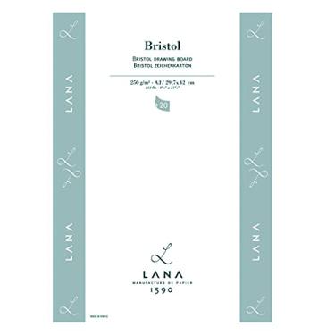 Imagem de 15023585 LANA BRISTOL, 250 G/M2, BLOCO, TAM A3, 20 FLS.