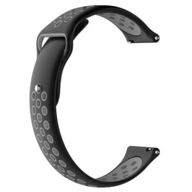 Imagem de Pulseira 20mm Silicone Running para Relógio e Smartwatch - Poolsy,  Pr