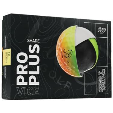 Imagem de Bolas de golfe Vice Pro Plus (modelo 2025) (tom amarelo/laranja)