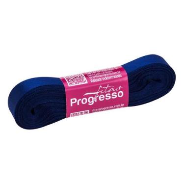 Imagem de Fita de Cetim 15mm nº3 - 10m Cor 1199 Azul Bic - 1 unidade - Fitas Pro
